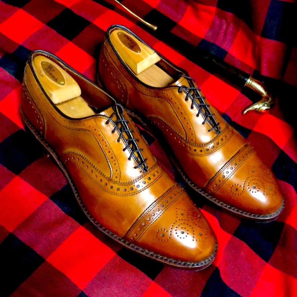 Allen Edmonds Strand in Walnut 11D